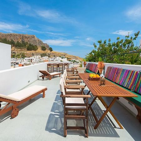Villa Eftihia In Lindos Екстер'єр фото