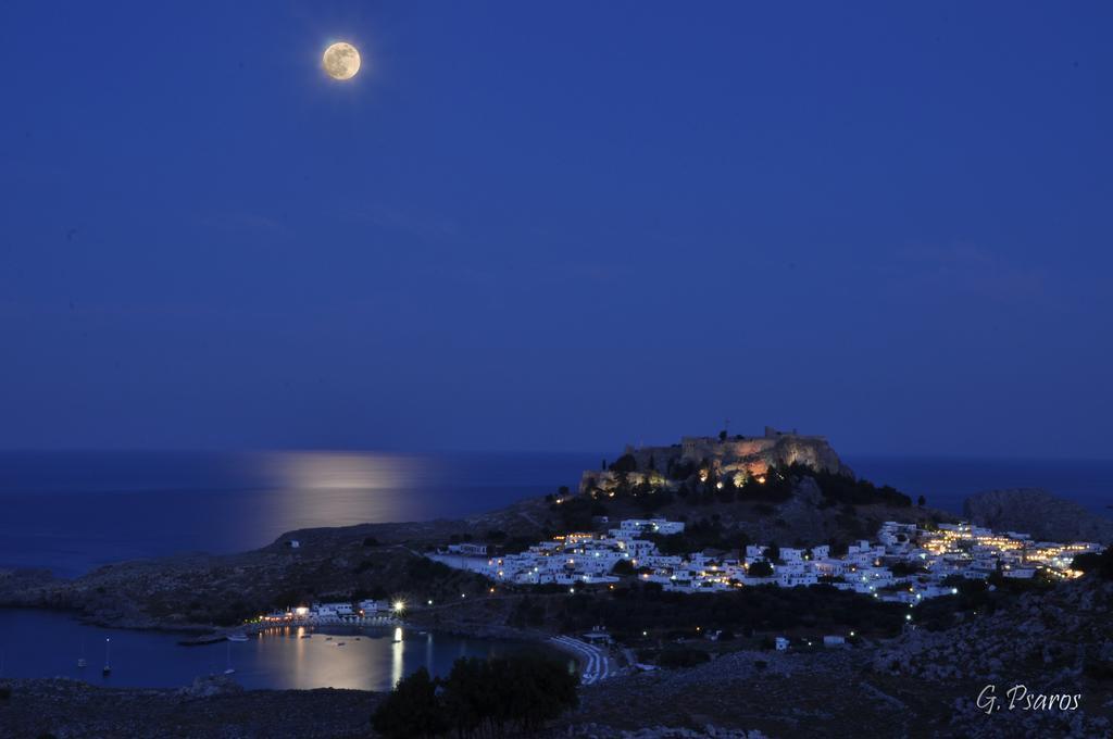 Villa Eftihia In Lindos Екстер'єр фото