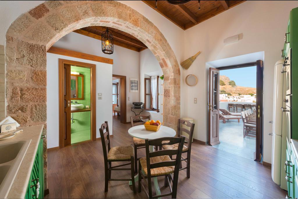 Villa Eftihia In Lindos Екстер'єр фото