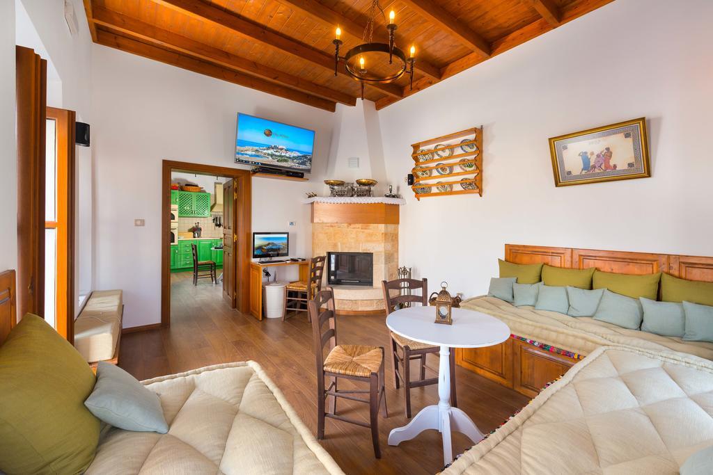 Villa Eftihia In Lindos Екстер'єр фото