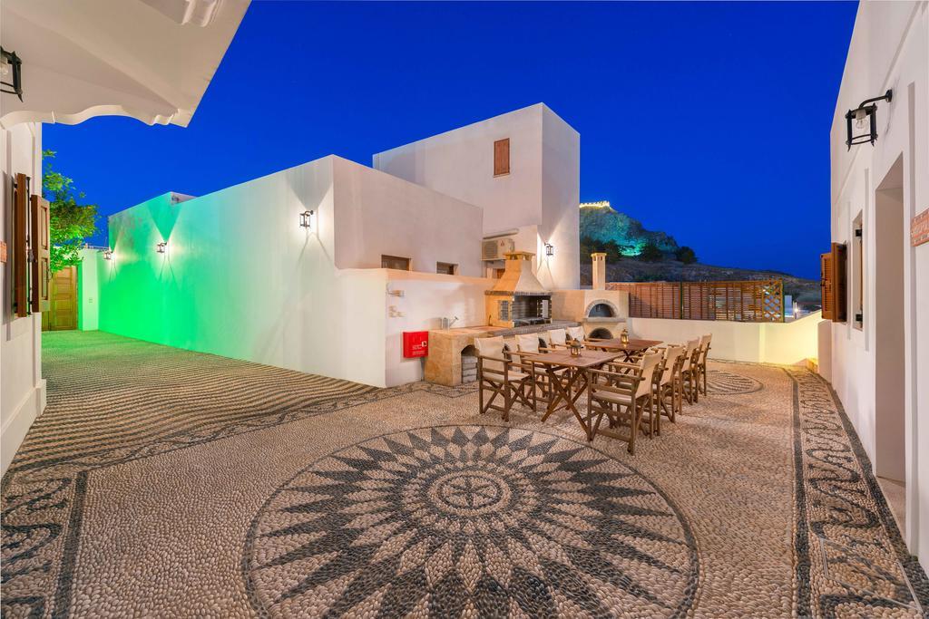 Villa Eftihia In Lindos Екстер'єр фото